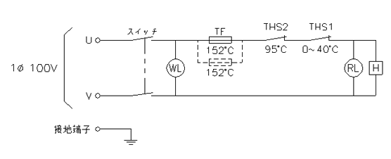 DP-A75EU〜A150EU  結線図