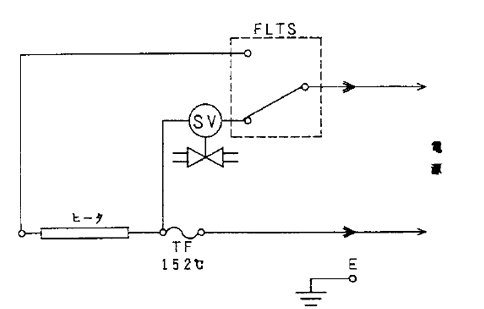 パン型加湿器(オーバーフロー機構付)KSDⅡ 結線図